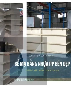 Bồn bể nhựa PP bền đẹp, chất lượng cao