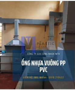 Ống nhựa vuông PP, PVC giá rẻ