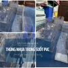 Thùng nhựa trong suốt bằng PVC của MTV