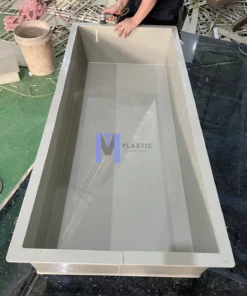 Khay đựng hóa chất được thiết kế chắc chắn phù hợp với rất nhiều kích thước khác nhau